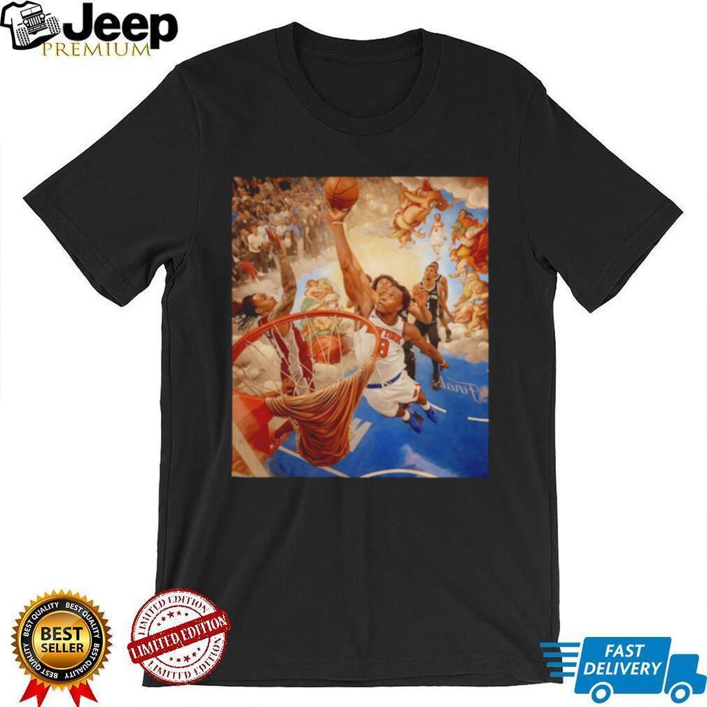 NY Knicks vs San Antonio Spurs OG Win Kenobi illustration shirt