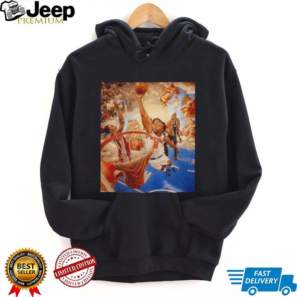NY Knicks vs San Antonio Spurs OG Win Kenobi illustration shirt