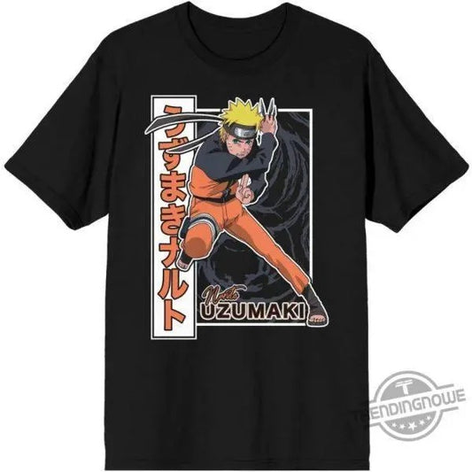 Naruto Uzumaki With Kunai Ninja Gift For Fan T-shirt, Sweatshirt, Hoodie Sweatshirt, Hoodie, Comfort Colors Sweatshirt, Hoodie, Comfort Colors