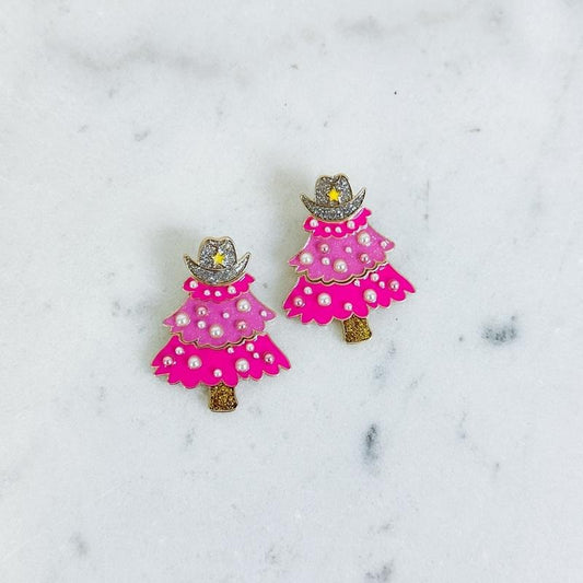 Nashville Christmas Tree Earrings *Final Sale*