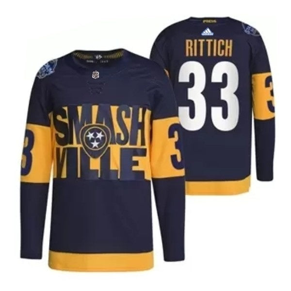 Nashville Predators #33 Rittich 2022 Stadium Series