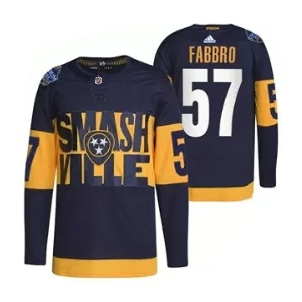 Nashville Predators #57 Dante Fabbro 2022 Stadium Series