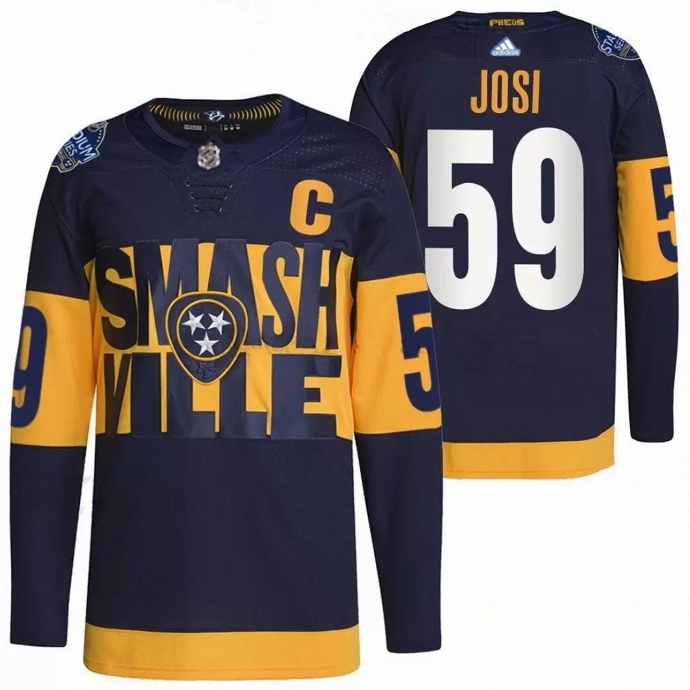 Nashville Predators #59 Roman Josi 2022 Stadium Series