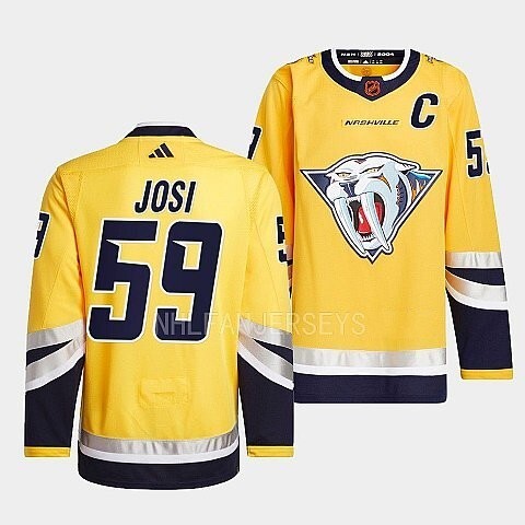Nashville Predators #59 roman-josi-yellow-2022reverse-retro-2.0-authentic-primegreen-jersey_conew1