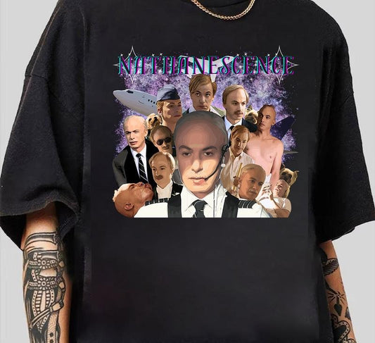 Nathanescence Nathan Fielder Band Tee Parody T-Shirt Unisex Vintage Tee for Fans Perfect Everyday Tee