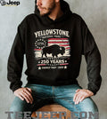National Park 250 Years Family Trip Bison 1776 2026 American flag shirt