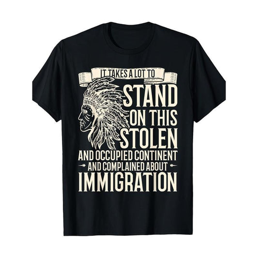 Native American Heritage Day Graphic Tee 100% Unisex Men Women Gift T Shirt Black Bold Letter Print Casual Round Neck Short Sleeve Shirt Sweatshirt Hoodie Comfort Colors Top Womenswear