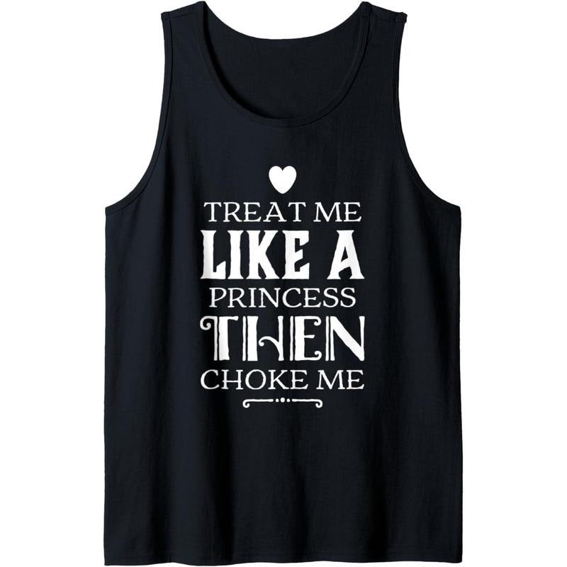 Naughty Adult Saying Tank Top Made in USA