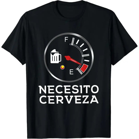 Necesito Cerveza - Funny Spanish I Need Beer Quote Saying T-Shirt made in usa
