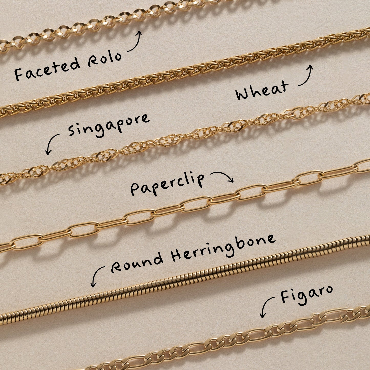 Figaro Charm & Layering Necklace