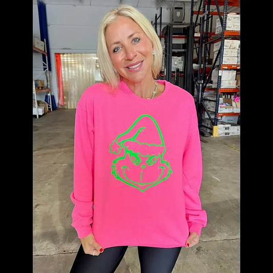 Neon Holiday Sweatshirt