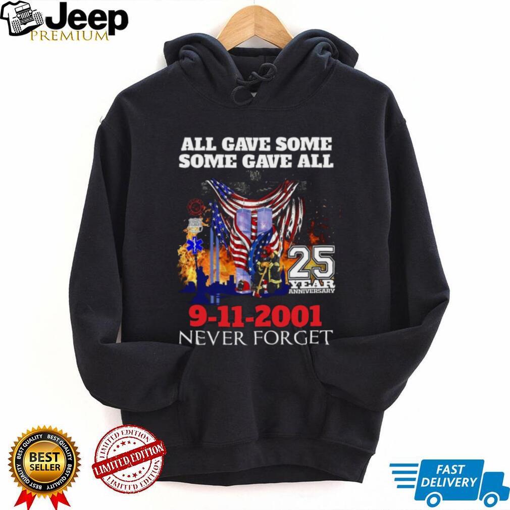 Never Forget 25th Anniversary Patriotic Shirt