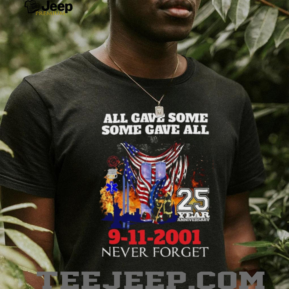 Never Forget 25th Anniversary Patriotic Shirt