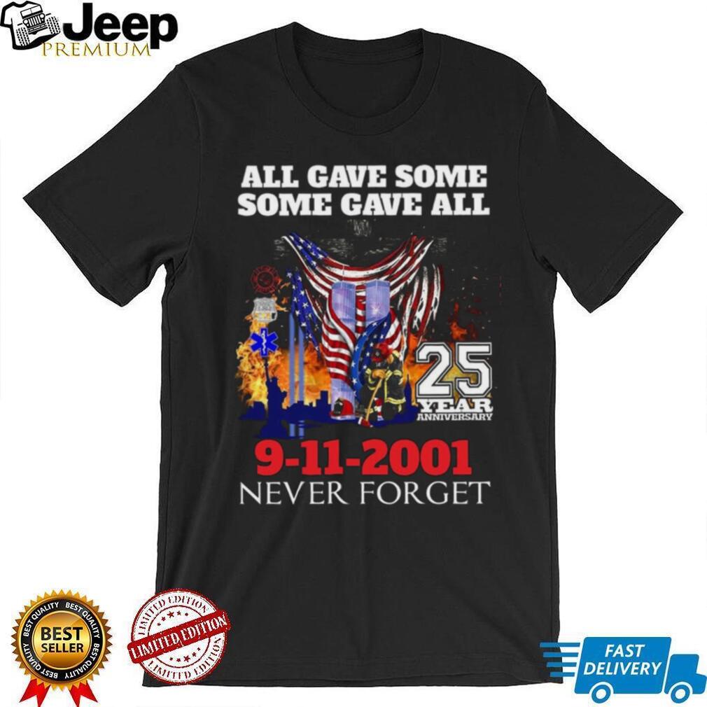 Never Forget 25th Anniversary Patriotic Shirt