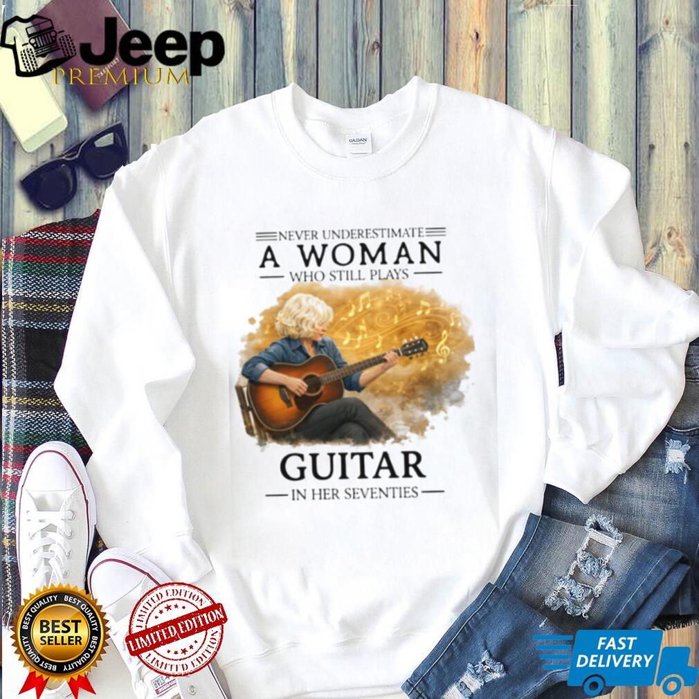 Never Underestimate A Woman Who Still Plays Guitar In Her Seventies
