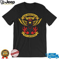 Never Underestimate An Old Man With A Motorcycle Winged T Shirt