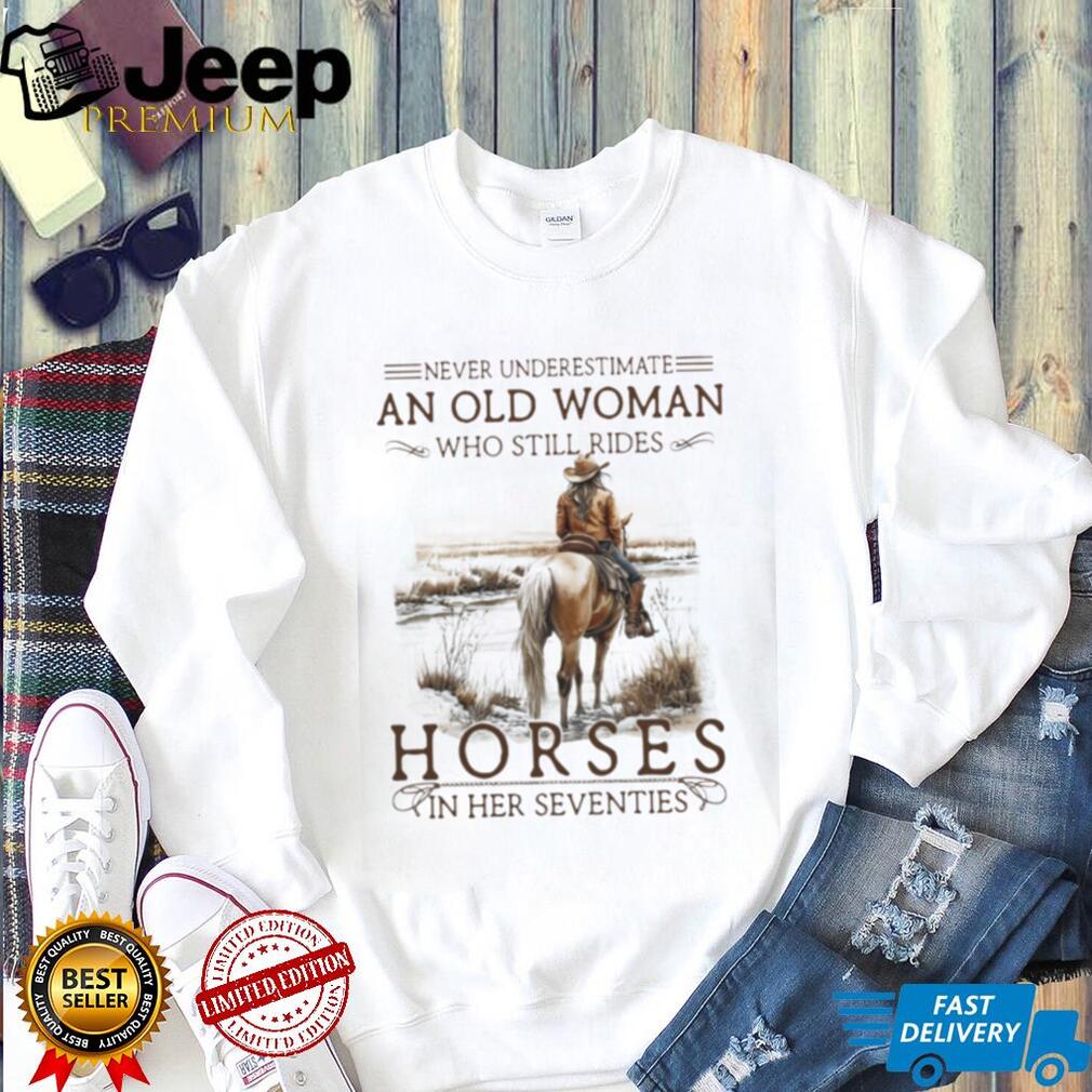 Never Underestimate An Old Woman Who Still Rides Horses In Her 70s