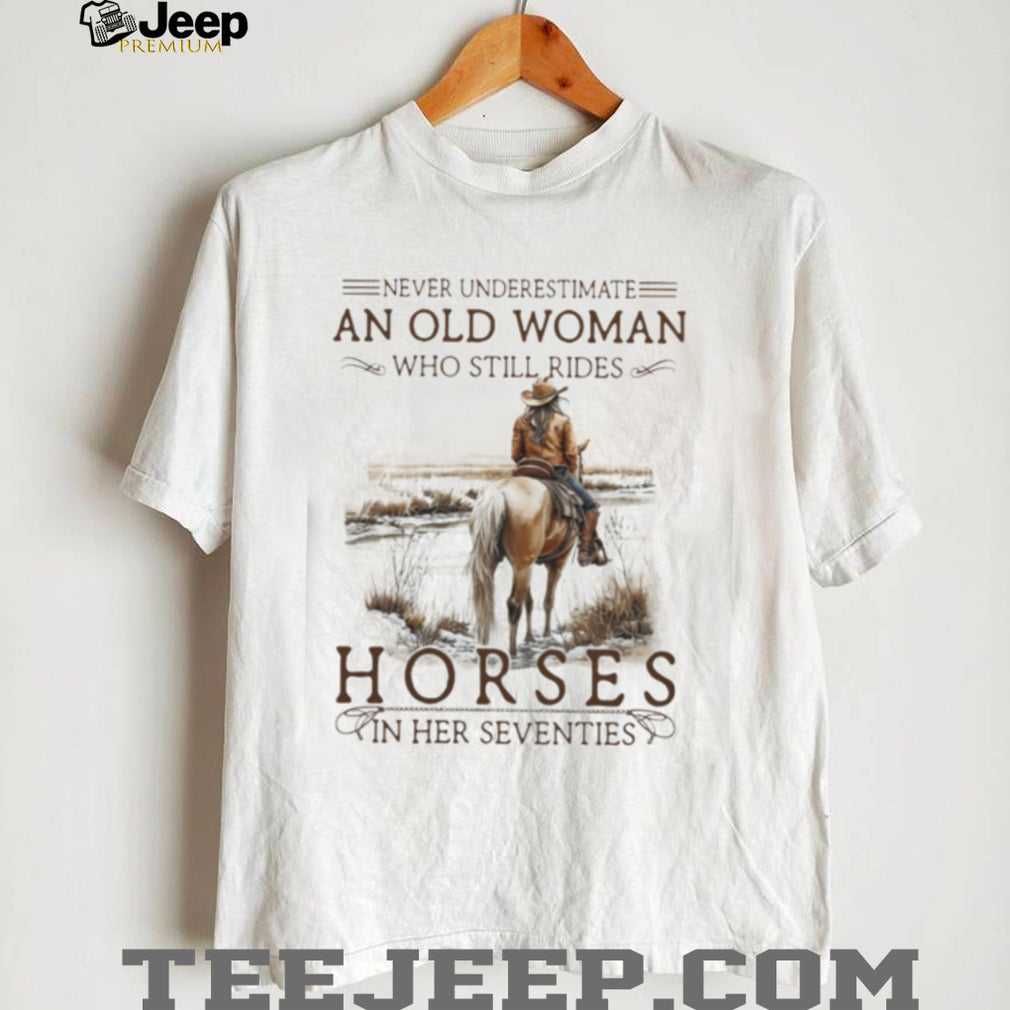 Never Underestimate An Old Woman Who Still Rides Horses In Her 70s