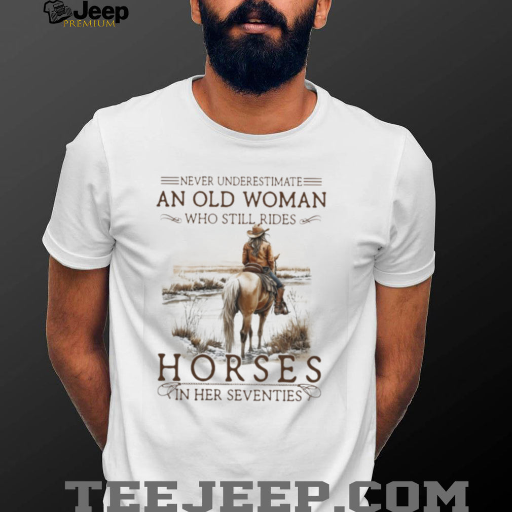 Never Underestimate An Old Woman Who Still Rides Horses In Her 70s