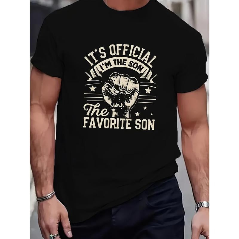 New Casual Crew Neck Men's T-Shirt Made in USAstyle{n002}9