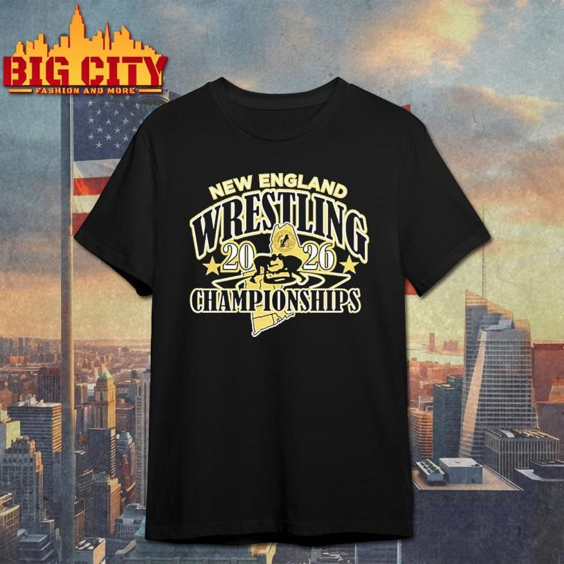 New England NECSSPA Wrestling Championships 2026 logo Shirt