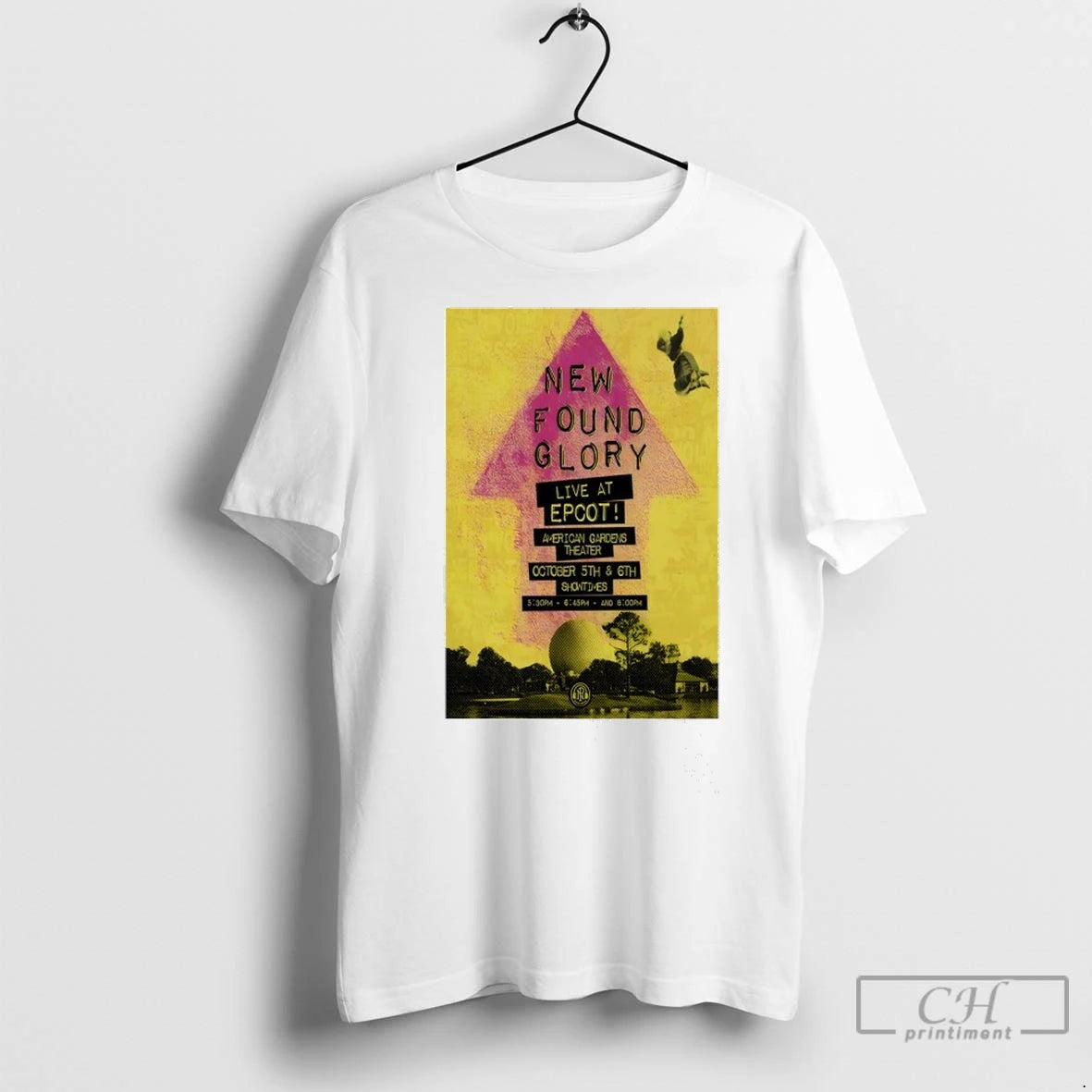 New Found Glory Oct 5 6 2025 Epcot American T Shirts
