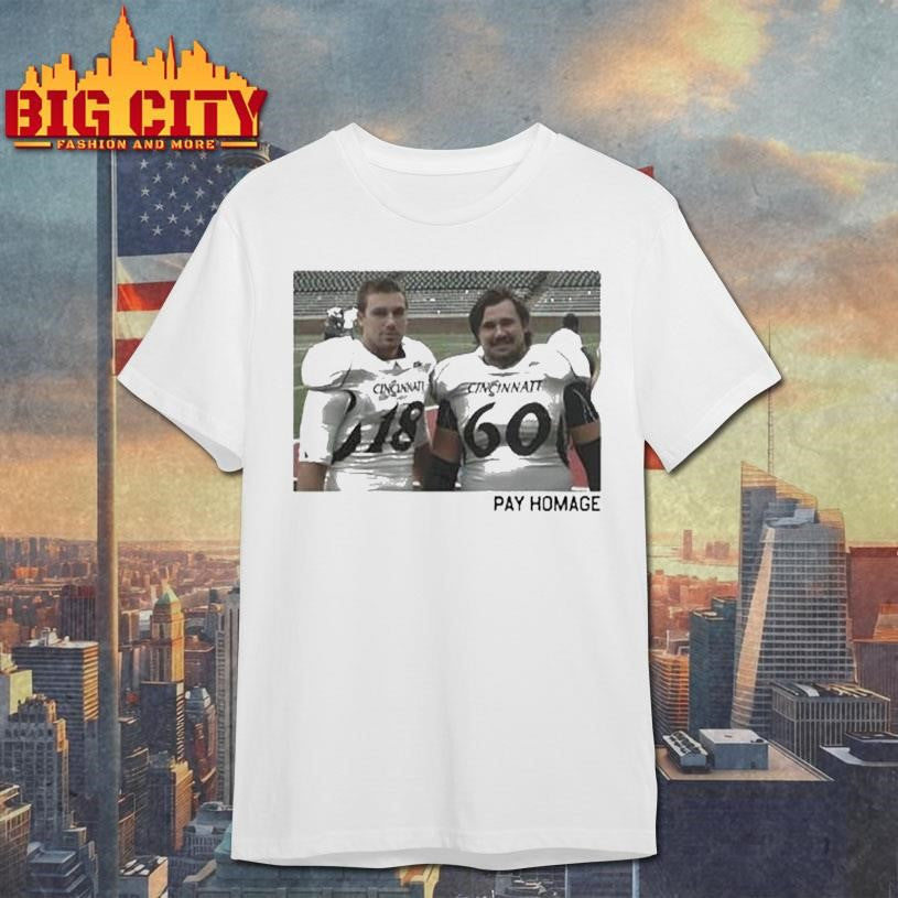New Heights Cincinnati Bearcats Kelce Brothers Pay Home Shirt