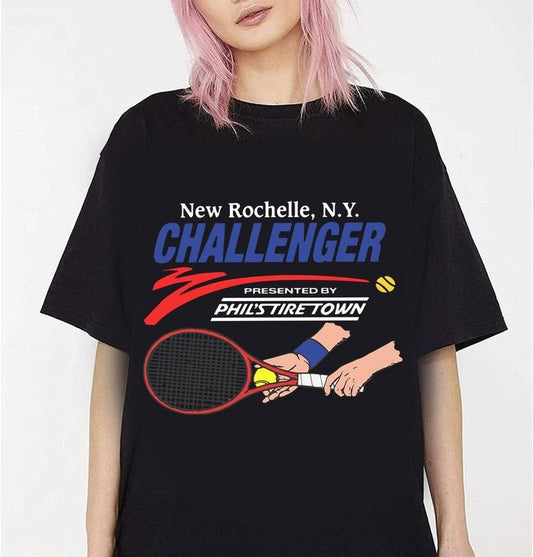 New Rochelle, N.Y. Challenger Shirt, Tennis Shirt, Challengers Movie 2024, Sport Tee, Unisex T-Shirt, Gifts For Him Her, Short Sleeve Tee Shirt, Gifts For Birthday Fathers Day Christmas Anniversary Thanksgiving