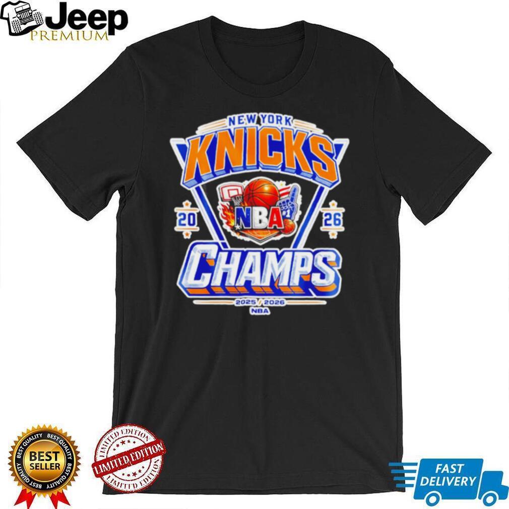 New York Basketball 2025 2026 NBA Champions graphic shirt