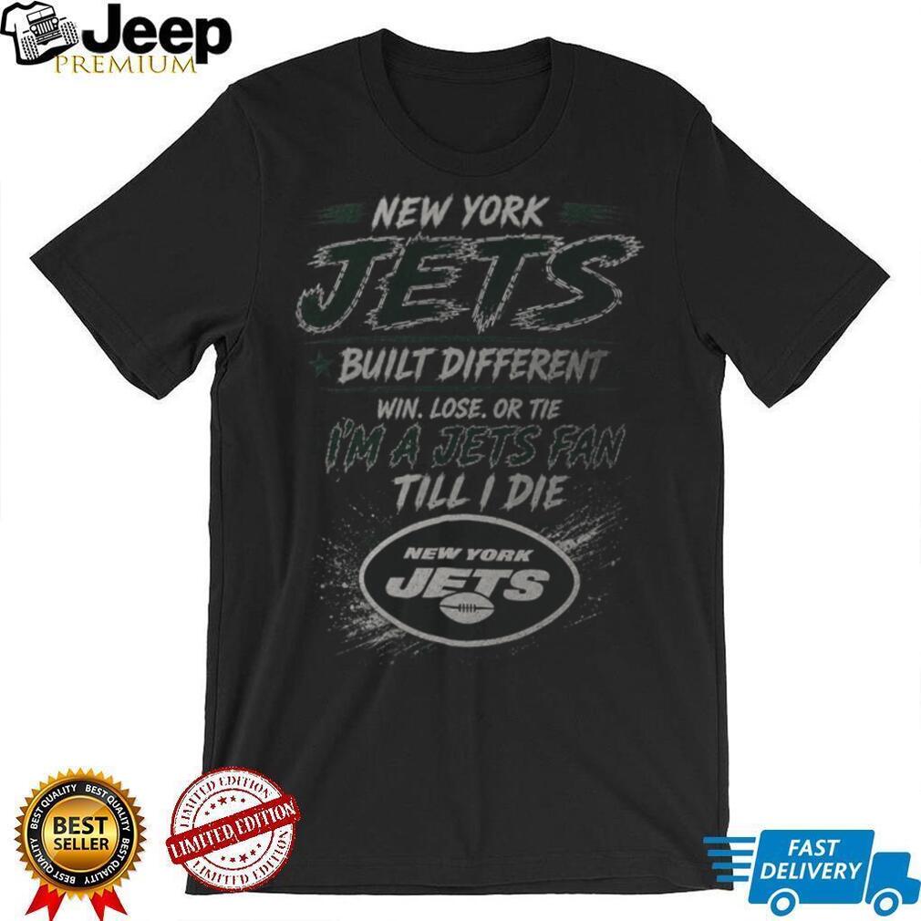 New York Jets Football Team Logo Built Different Shirt