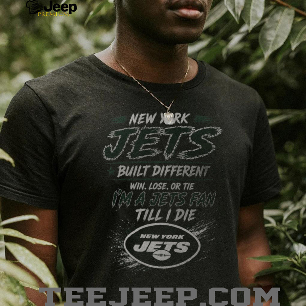 New York Jets Football Team Logo Built Different Shirt
