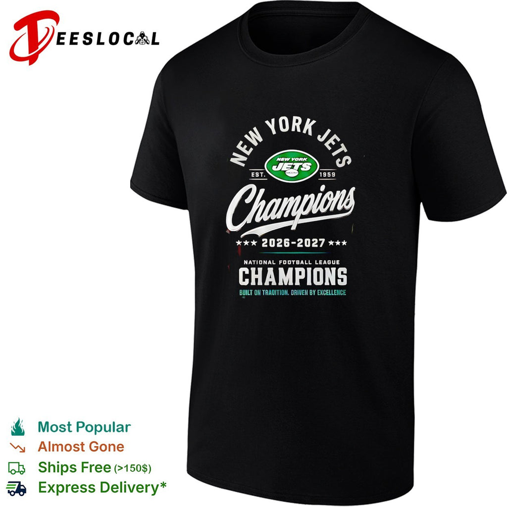 New York Jets champions 2026 2027 shirt