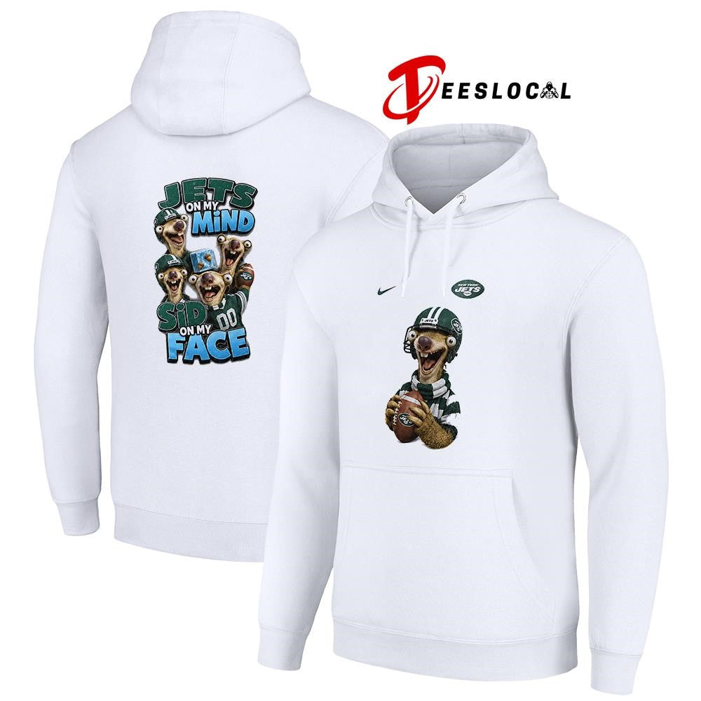 New York Jets on my mind Sid on my face shirt