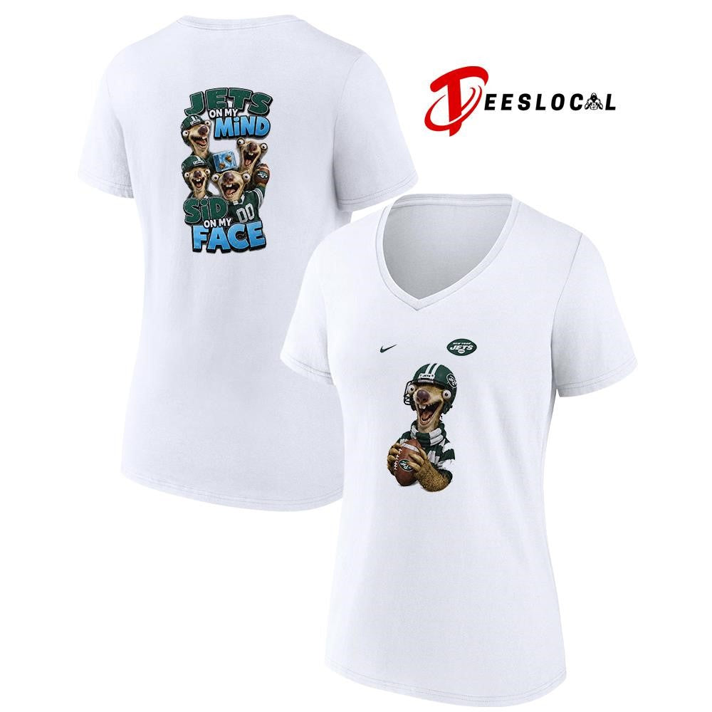 New York Jets on my mind Sid on my face shirt