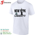 New York Liberty WNBA Statue Of Liberty Skyline shirt