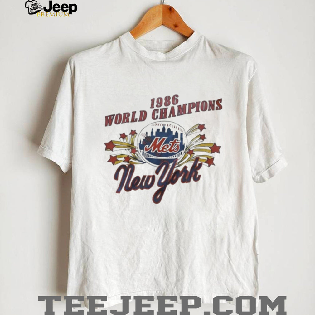New York Mets 1986 World Champions shirt