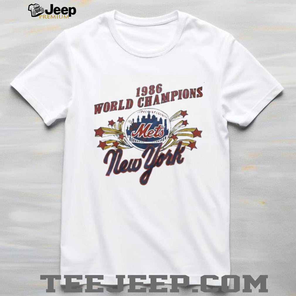 New York Mets 1986 World Champions shirt