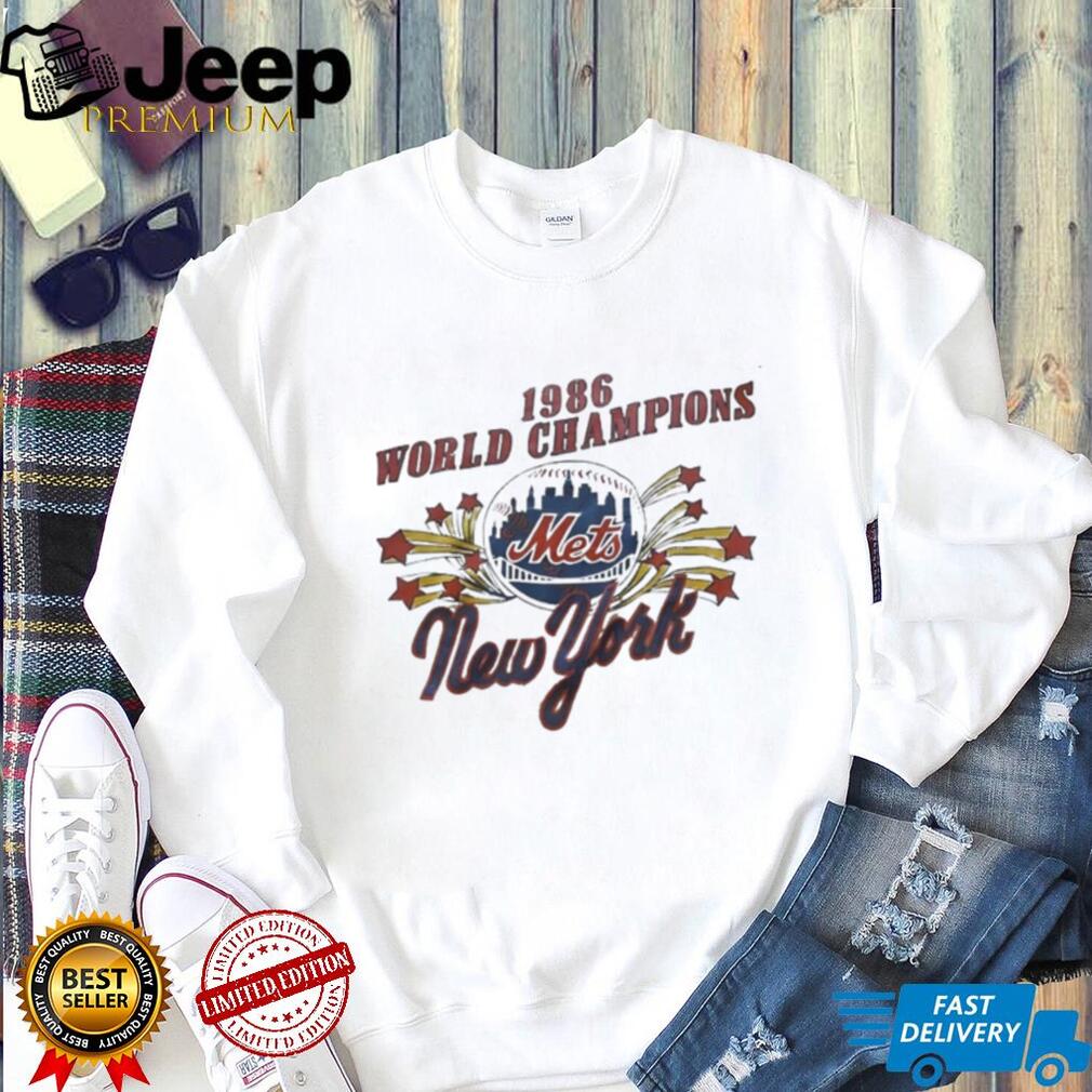 New York Mets 1986 World Champions shirt