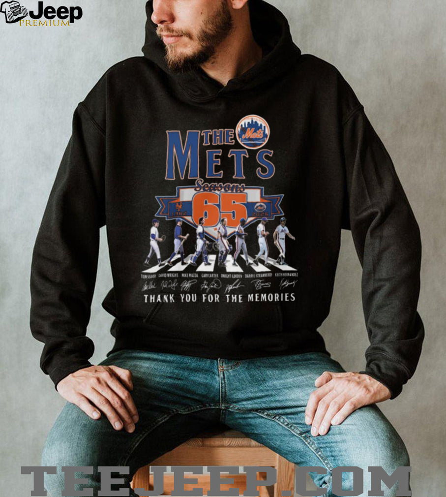 New York Mets 65 Seasons 1962 2026 Legends Memories Signatures T Shirt