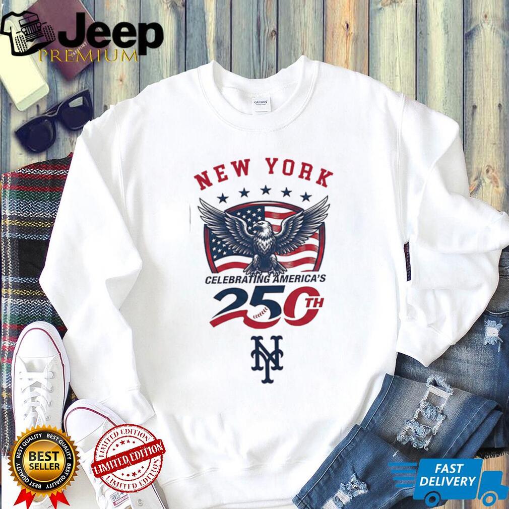 New York Mets Celebrating America’s 250th Anniversary Custom Baseball Jersey T Shirt
