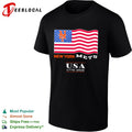 New York Mets USA 1776 2026 American Flag Logo MLB shirt