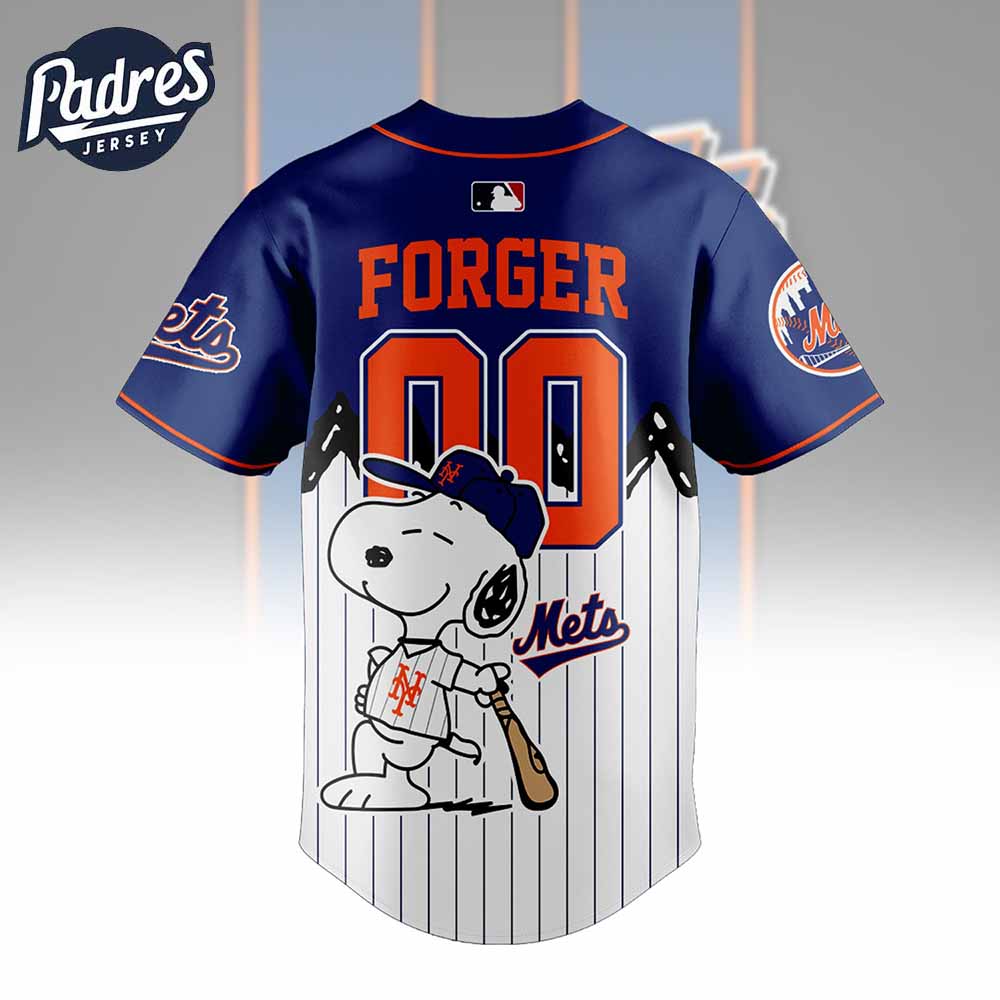 New York Mets x Peanuts Personalized Baseball Jersey For Fans - Padres Jersey Oasis: Elevate Your Baseball Style Game