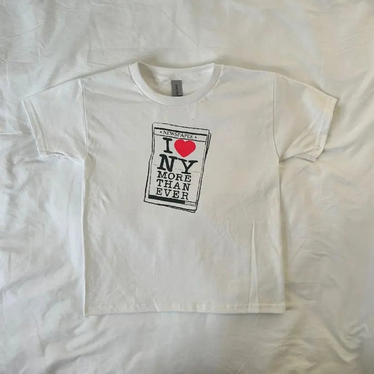 New York Newspaper Baby Tee, vintage, Pinterest, retro, New York lover, travel gift, NYC, streetwear, ahs style, 90s style baby teestyle{n002}2
