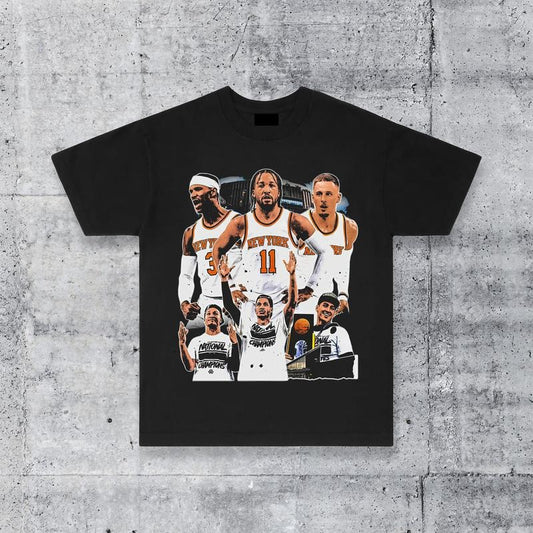 New York Villanova Basketball Vintage Style T Shirt, Jjalen Brunson Josh Hart Donte Divincenzo Slam Cover Tee, Knicks Basketball Merch For Fans, Unisex T-Shirt, Gifts For Men Women, Short Sleeve Tee Shirt