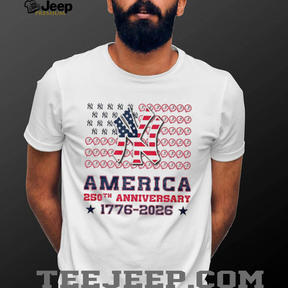 New York Yankees American 250th Anniversary 1776 2026 T Shirt