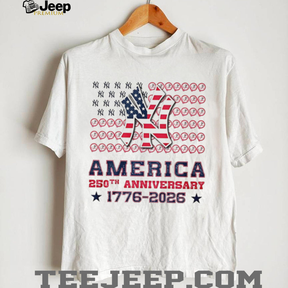 New York Yankees American 250th Anniversary 1776 2026 T Shirt