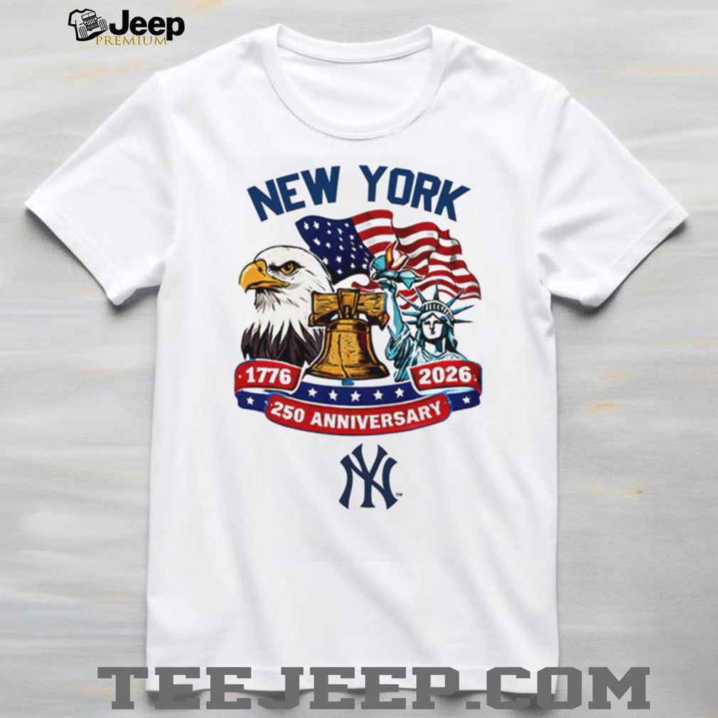 New York Yankees Custom 250th Anniversary Liberty Bell Baseball Jersey T Shirt