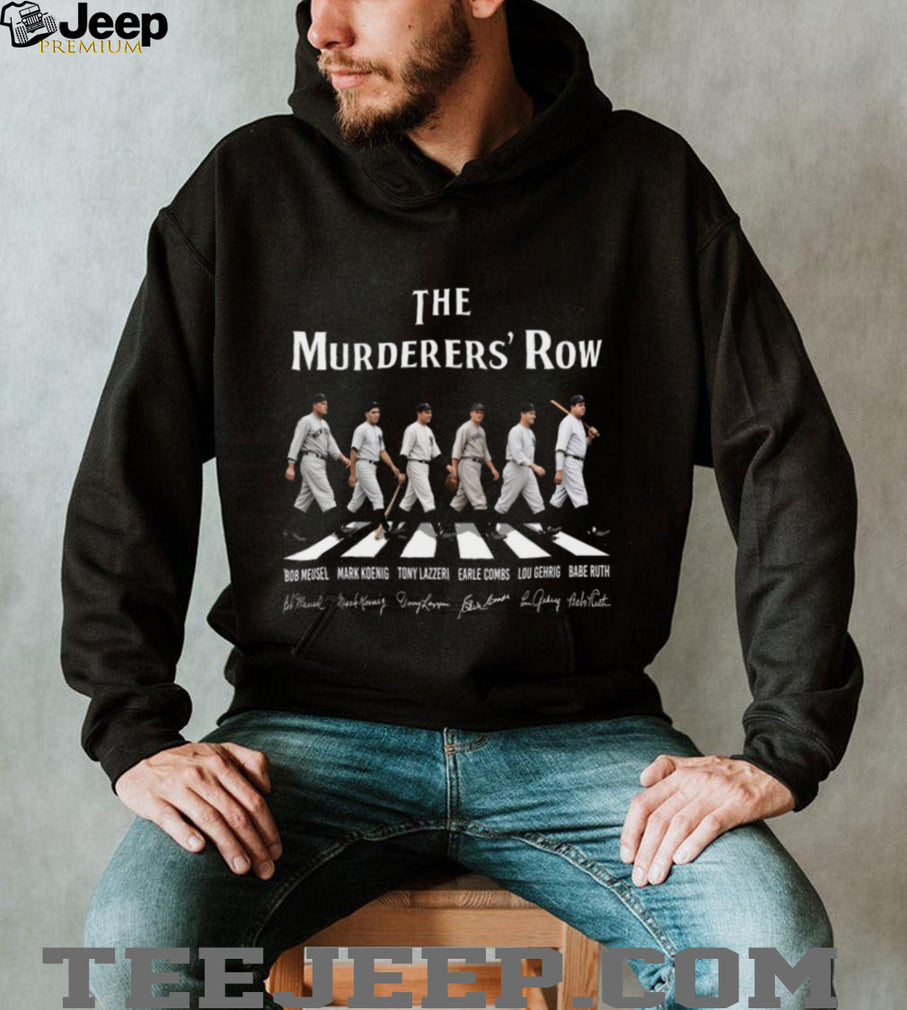 New York Yankees Murderers Row 1927 Iconic Baseball Team Vintage Retro Sport Shirt