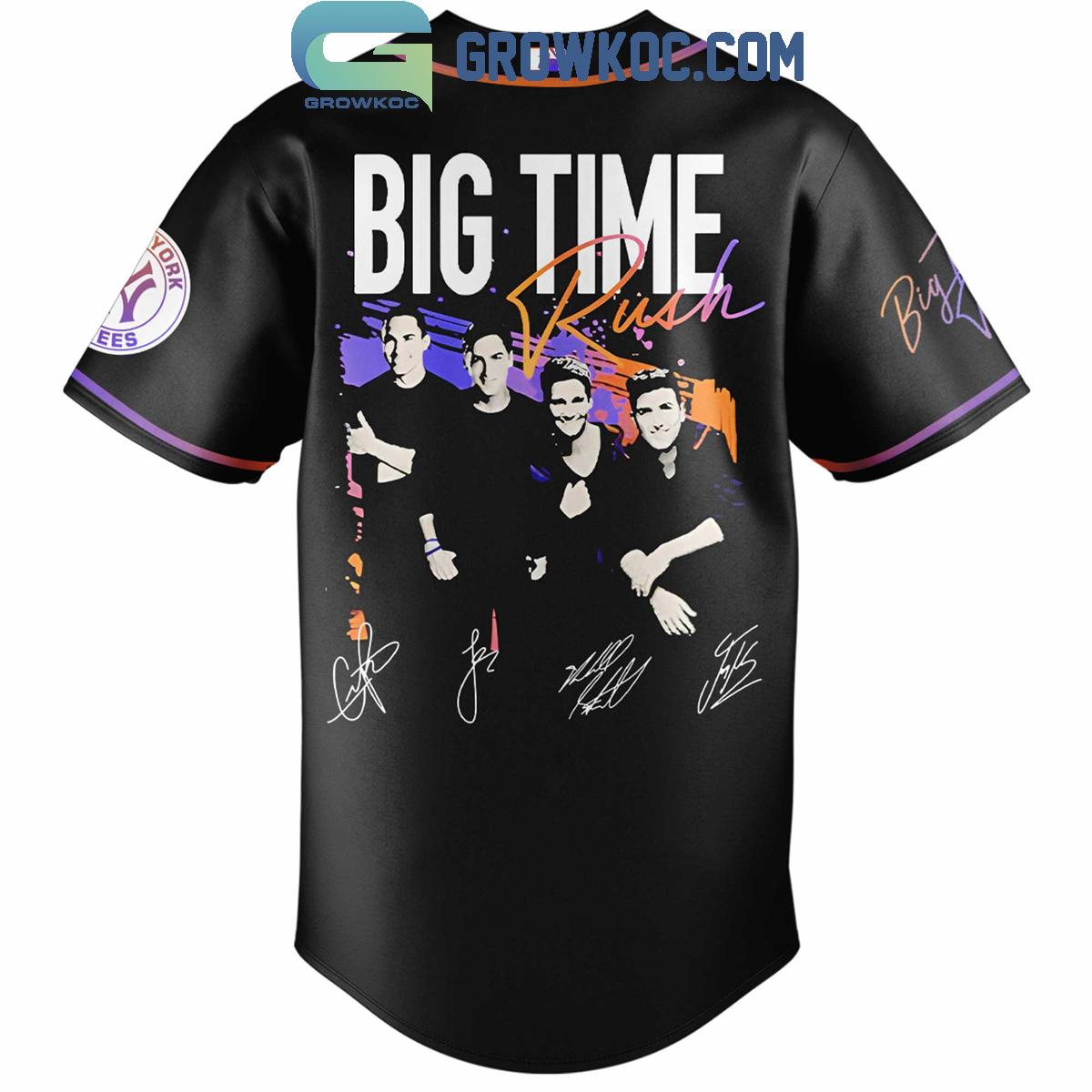 New York Yankees x Big Time Rush Tour 2025 Baseball Jersey