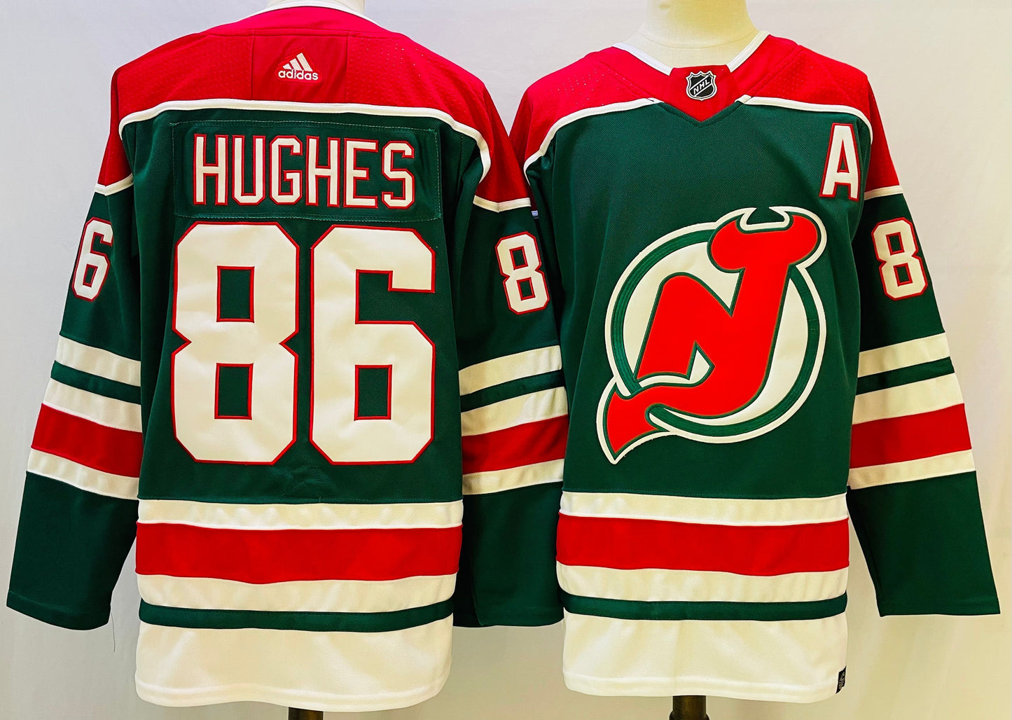 New Jersey Devils #86 Jack Hughes Style 8